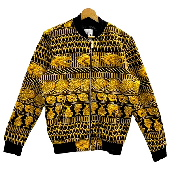 Zara Other - ZARA men’s dragon bomber jacket small